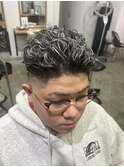 【TAKASHI】極道パーマ×ハイライト