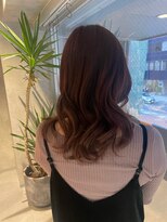 アイディール 心斎橋店(:ideal)&nbsp;【白髪染め】ピンクベージュ　心斎橋/四ツ橋/新町