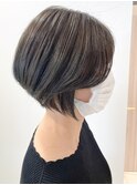 大人ショートボブ