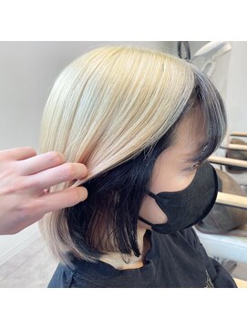 アリスバイブランニューリブ 難波店(ALICE by Brandnew×LIV) White×Black