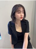 顔回りレイヤーボブ
