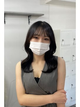 リアン バイ キートス(Lien by kiitos) くびれヘア/ハッシュカット/レイヤーカット/顔まわりレイヤー