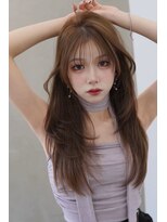 アンジェリカラボ 梅田店(ANGELICA LABO)&nbsp;ハイレイヤー×女神ヘア×ブリーチなしダブルカラー♪【川又】