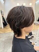 ロミー 本厚木(ROMMY.)&nbsp;メンズライク◎ウルフヘア/かきあげ/センター分け　ROMMY.本厚木