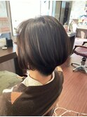 大人可愛いショートボブスタイル大人ボブ30代40代50代ボブ