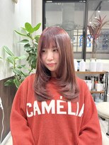 ベルヘアーデザイン 堺東(Belle hair Design)&nbsp;前上がりレイヤー/レイヤーカット/韓国風/堺東