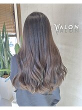 ジールサロン 学園の森店(ZEALSALON) 【ブリーチなしダブルカラー】最上級透明感アッシュ