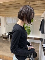 サーリー(SURLY)&nbsp;切りっぱなしボブ　髪質改善トリートメント