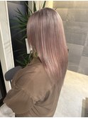 ペールシルバーピンク