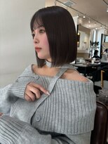アンバー 池袋(amber)&nbsp;まとまる大人かわいいタッセルボブ