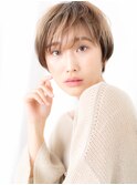 ブリーチダブルカラー小顔丸みショートc古河10代20代30代
