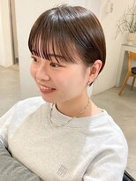 フォト 新宿三丁目(foto)&nbsp;ミニウルフレイヤーカット顔周り前髪韓国ショートボブ/新宿