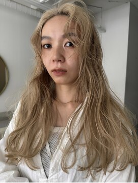 レター(LETTER) blondhair/ロングヘア/巻き髪