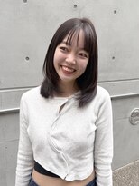 メロウ 神戸三宮(mellow)&nbsp;ミディアムレイヤー × ナチュラルブラウンカラー