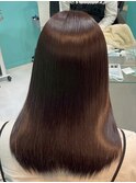 髪質改善/ツヤ髪/ショコラベージュ/髪質整形/ミルキースムース
