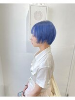 ミュー(Mu)&nbsp;ペールブルー　ブリーチカラー