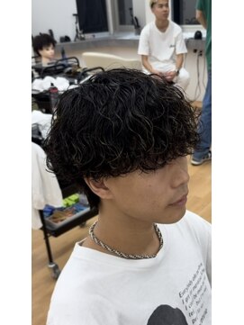 ビカムメンズヘアー 栄店(become men's hair) 波巻きパーマ/縦落ちパーマ