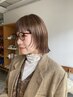 【透明感カラー】ブリーチなしダブルカラー　