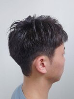 ジェネスタ(GENESTA)&nbsp;古国府スパイキーショートカット短髪ツイストパーマ