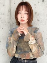 ニューヨークニューヨーク 守口店(NYNY)&nbsp;外ハネウルフ×シースルーバング