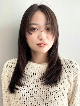 ジュリエッタ(giulietta) ブラウンカラー ロングレイヤー 髪質改善カラー