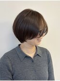 大人女性☆顔周りレイヤーショートボブ☆