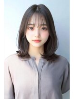 ラックバイエイム(LUCK by eim)&nbsp;シースルーバング × ナチュラルミディ☆