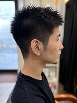 サロン ハナノ(Salon Hanano)&nbsp;メンズショートスパイキーショート刈り上げ