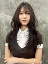 キング(K!ng)&nbsp;縮毛矯正髪質改善レイヤーカットトリートメントダブルカラー