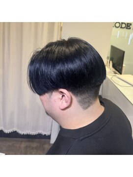アンドバイモードケイズ (and by MODE K's) メンズブルーブラック