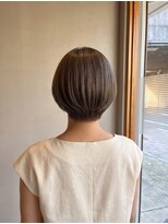 ダスク 武蔵小杉(dusk) 30代40代人気◎丸みショート×ベージュカラー