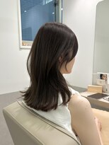 エレノア 池袋店(Eleanor) ブリーチなしカラー/ナチュラルブラウン/透明感カラー