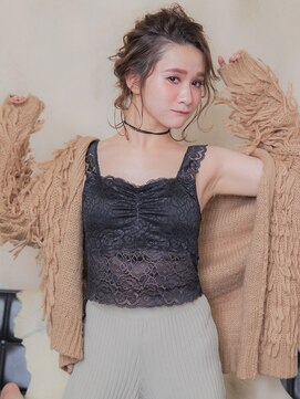 エクー(ECOO) 【　　ウェーブフレンチアップ　　】