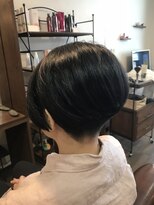 ケアルタイム(Curel time) 刈上げショートボブ