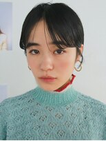 ナヌーク シブヤ(nanuk shibuya)&nbsp;シンプルでミニマムなストレート質感のショートヘア。