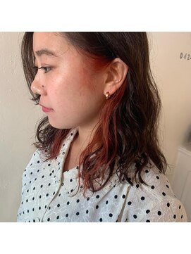 ルタ(LuTa by siesta＆LiCO) LuTa☆吉祥寺インナーレッド　無造作ニュアンスカール