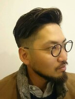 ブリランチン アイチダイガクマエ(Brilliantine Aichidaigakumae) フェードカットグラデーションパーマ