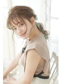 ハイライト/モテ髪カタログ/小顔/大人可愛い/ひし形/西宮