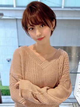 サードバイローラン(THiRD by ROULAND) 【THiRD 浅野】オトナっぽ可愛いアッシュブラウンショート