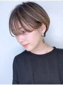 【morio池袋】可愛くて色気のあるマッシュショート♪