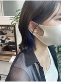 【GoofyTokyo銀座/渋谷トモヒロ】インナーカラーブルー