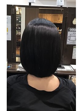 美容室 エス 加賀野店(es) ツヤツヤボブ