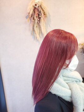 エンカウントバイマハロ 千葉(encount by mahalo) ピンクメルティーカラー[ハイライト/ブリーチ/千葉/千葉駅]