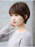 前髪ありショート20代30代40代【AIN.表参道】川原大地