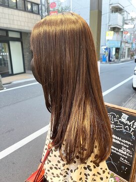 アミュレ(Amule) うるうる透明感ナチュラルストレート髪質改善30代梅ヶ丘美容室