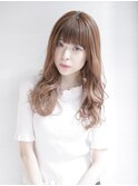 セクションカラー/グラデーションカラー/ペールベージュ/秋葉原