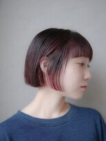 テン 栄店(tenn)&nbsp;ミニボブ/ピンクヘア/イルミナカラー【kuroda】