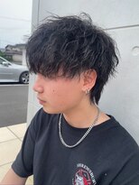 グランデュール 東静岡池田店(GRANDEUR)&nbsp;ツイストスパイラルパーマツイストパーマメンズマッシュパーマ