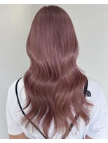 ブロンド 町田(BLONDE)&nbsp;ベビーピンクニュアンスカラーミルクティーピンクベージュピンク