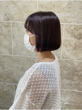 グリッター(GRITTERs) 顎ボブ×ツヤ色